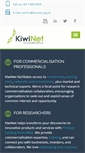 Mobile Screenshot of kiwinet.org.nz